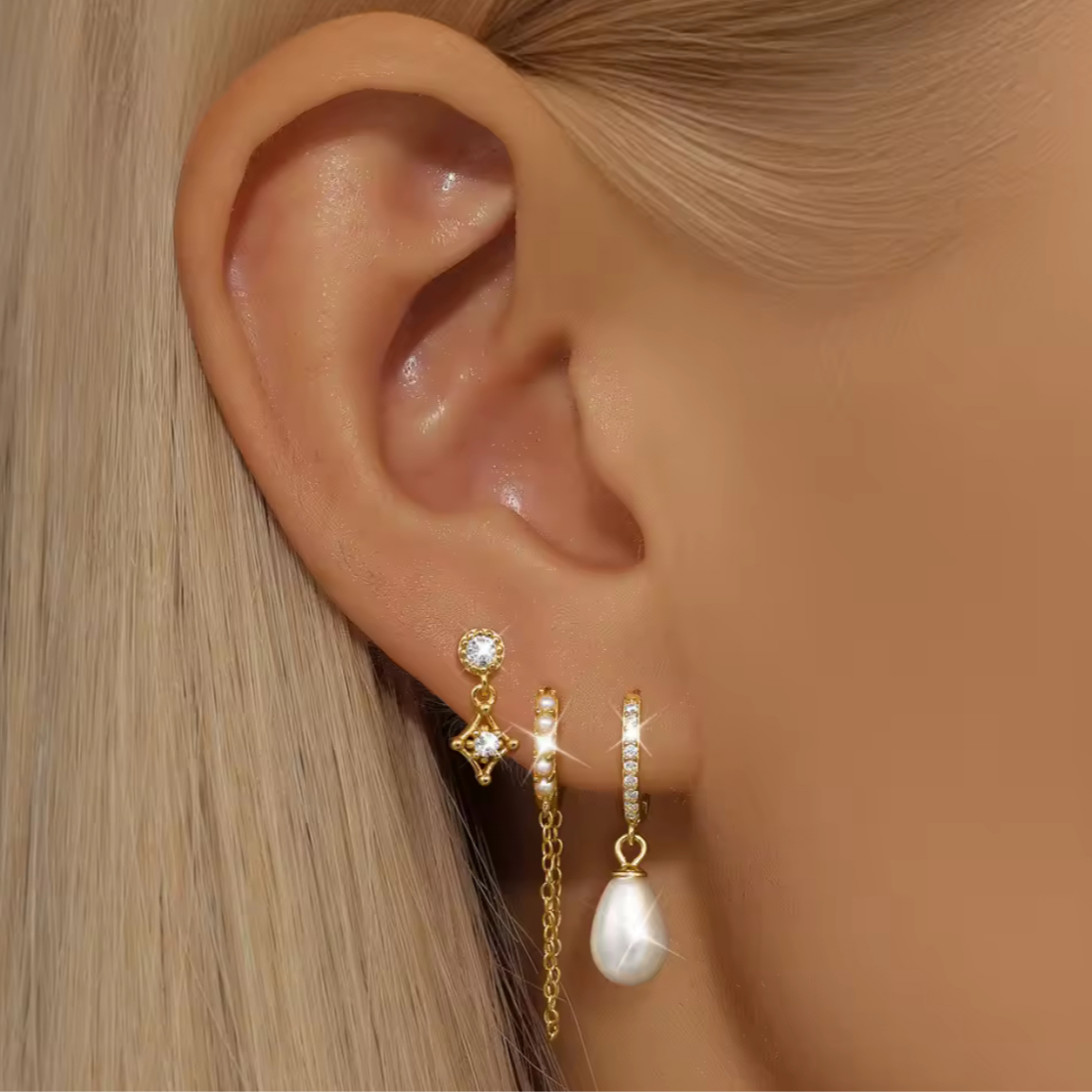 Daria Earring Stack Set