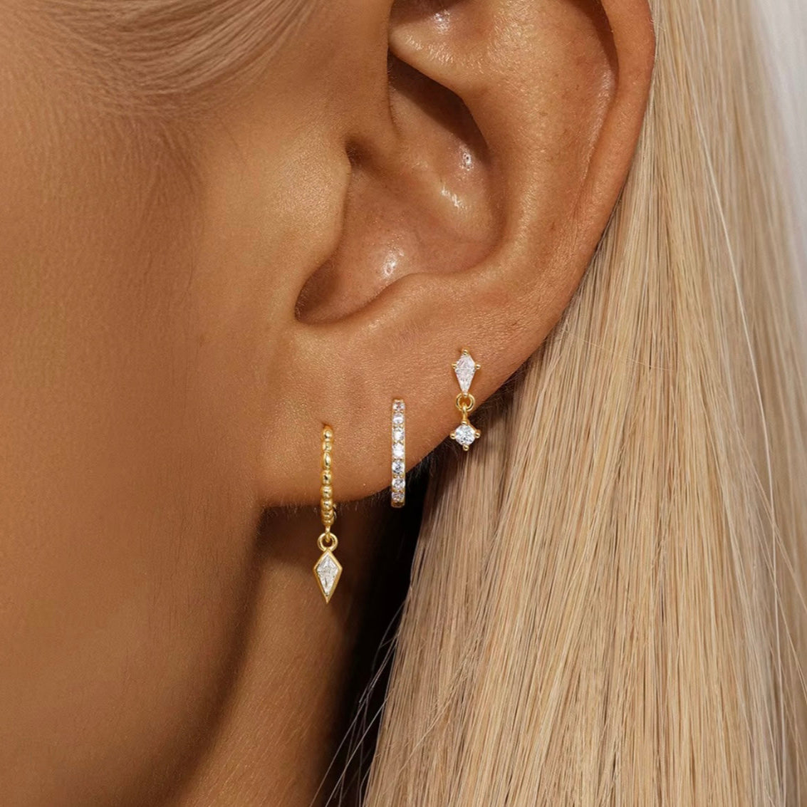 Danielle Earring Stack Set