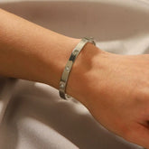 Diamond Love Bracelet - Silver - product