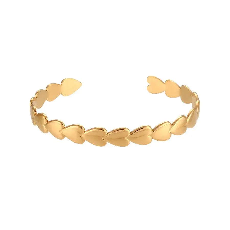 Eterna Gold Heart Bracelet - Bracelet