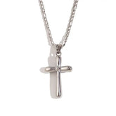Figaro Cross and Chain Silver - Cross