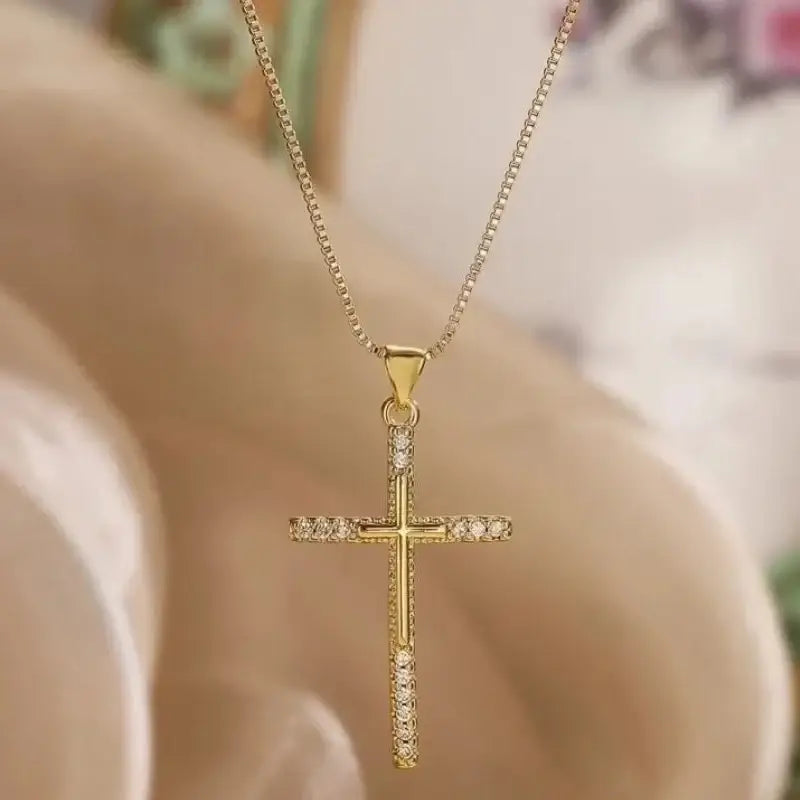 Minimalist Commute Cross Gold - Cross