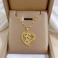 Olivia Love Heart Necklace - necklace