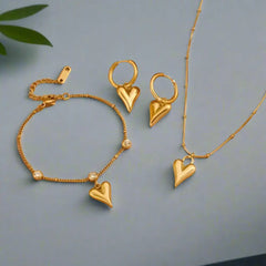 Valentina Heart Jewellery Set - Bundle
