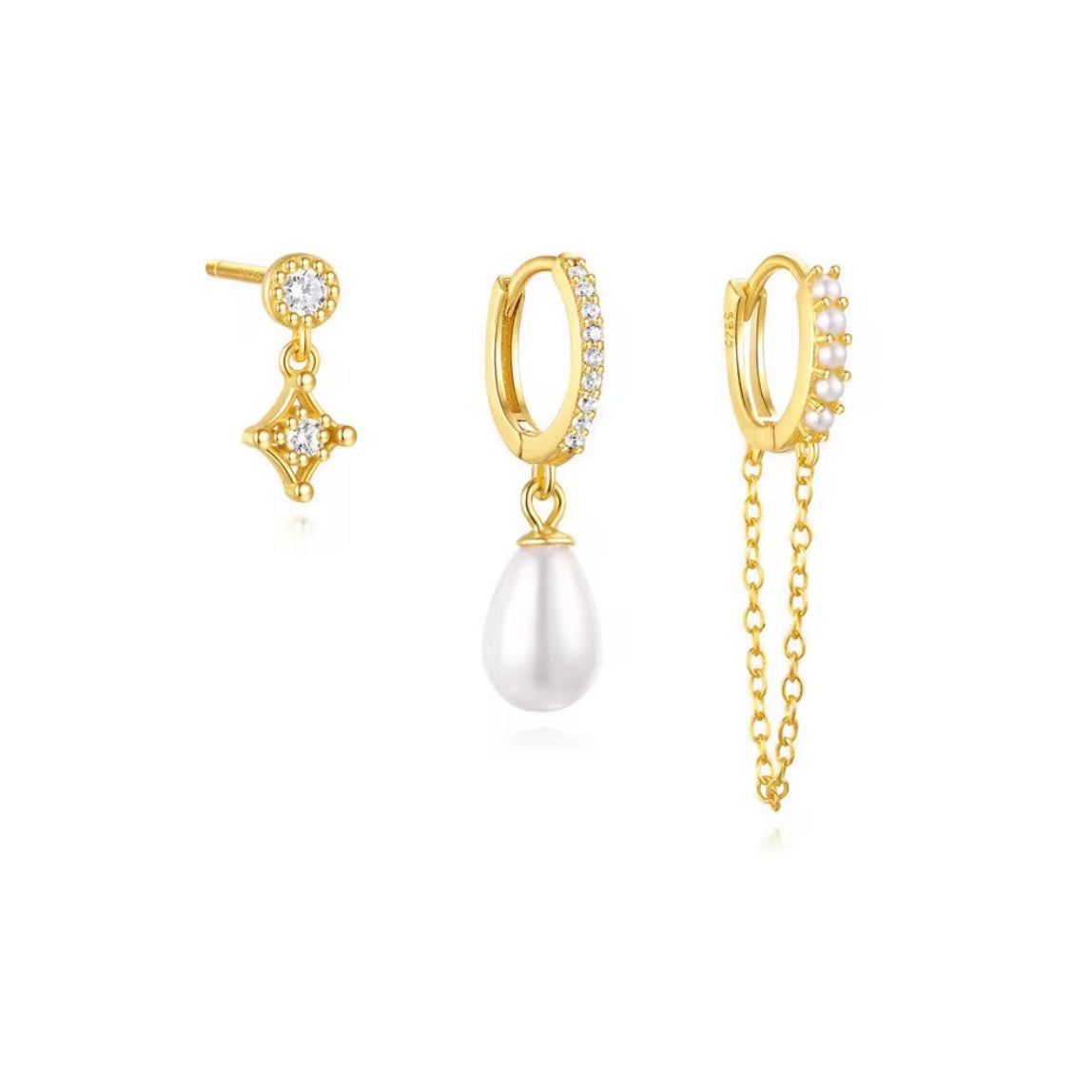 Daria Earring Stack Set
