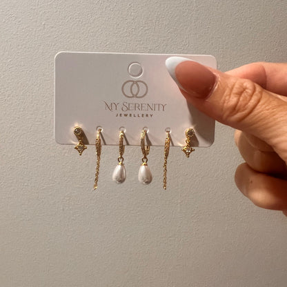 Daria Earring Stack Set