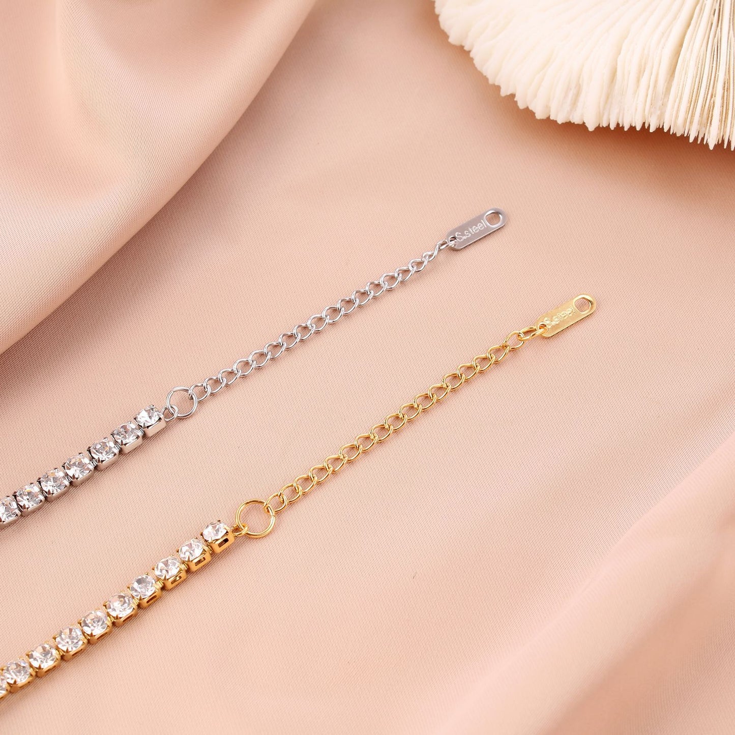 Chloe Gold Tennis Bracelet