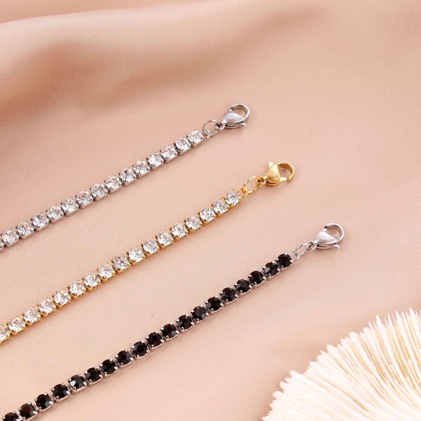 Chloe Gold Tennis Bracelet