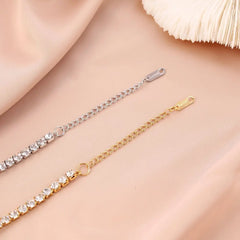Chloe Gold Tennis Bracelet - Bracelet