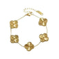 Clover Bracelet - Gold