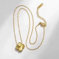 Gold Clover Jewellery Set - product