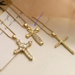 Minimalist Commute Gold Cross - Cross