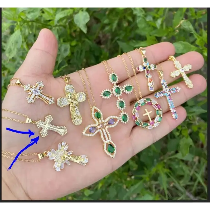 Myer Gold Cross Necklace - Cross