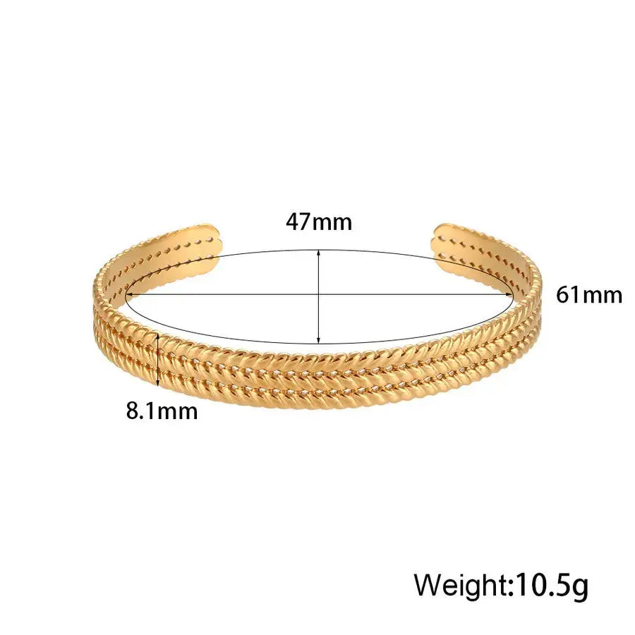 Solstice Gold Bracelet - Bracelet